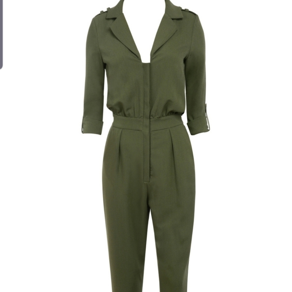 Khaki Mistress Rocks Jumpsuit